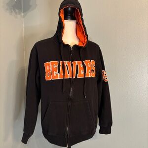 Campus Heritage Black and Orange Oregon Beavers Hoodie